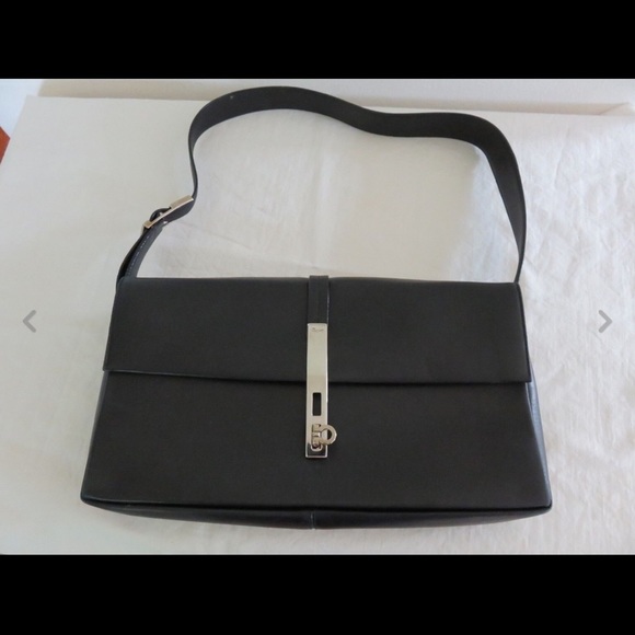 Authentic Salvatore Ferragamo Dark Navy
